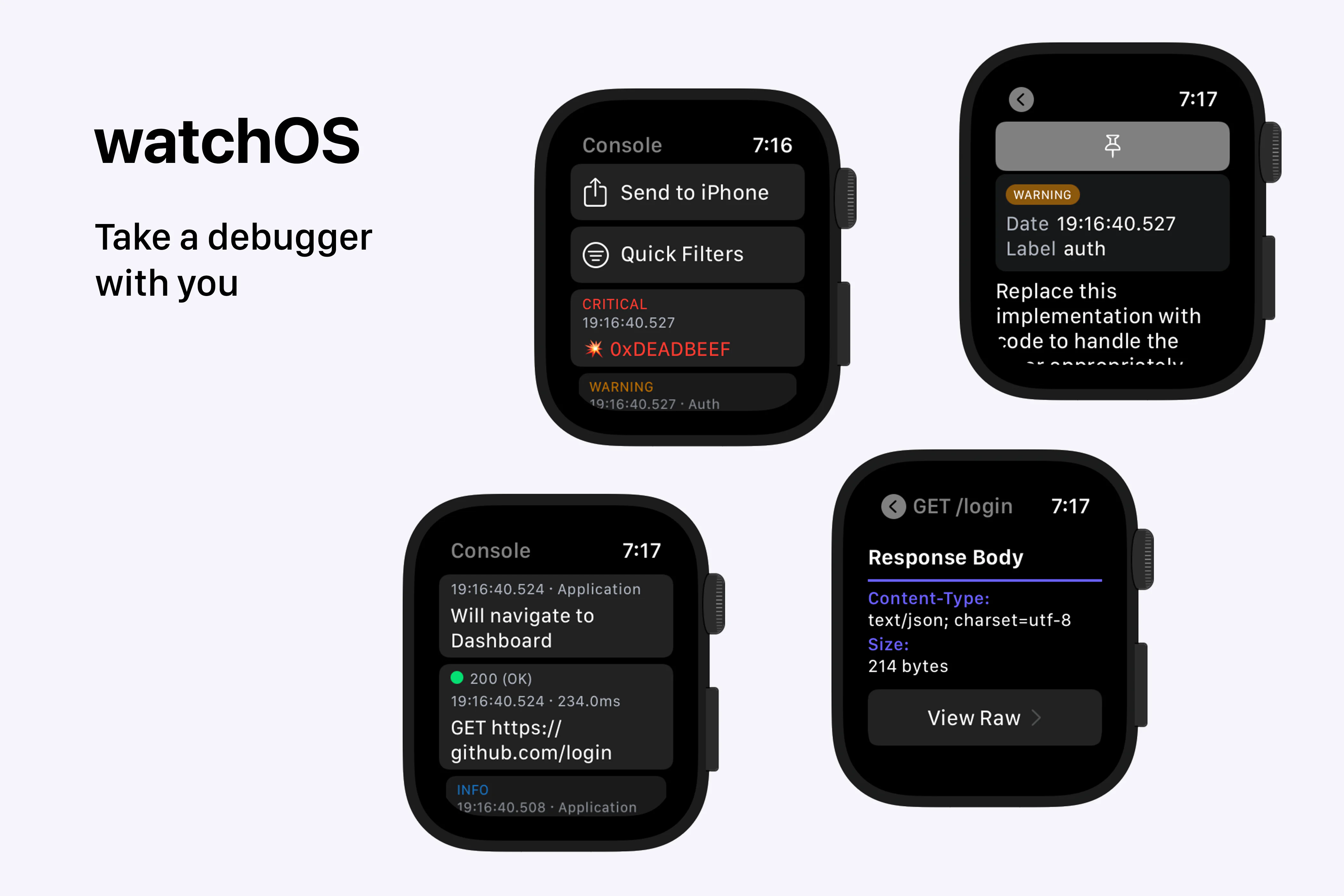 Pulse, a structured logging system built using SwiftUI